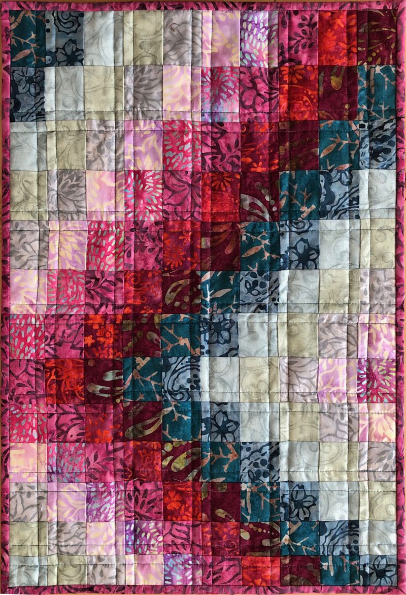 Ausbildung zur Kursleiterin - Lehrprobe Bargello Quilt
