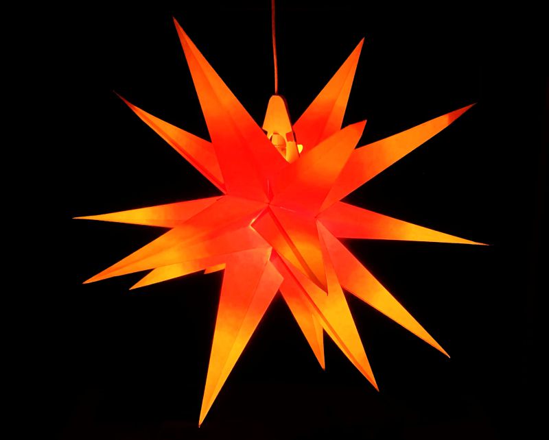 leuchtender Weihnachtsstern